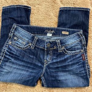 Women’s Silver Capris size 29